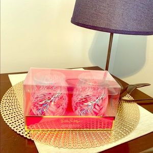 Lilly Pulitzer Acrylic Wine Glasses (set of 2)